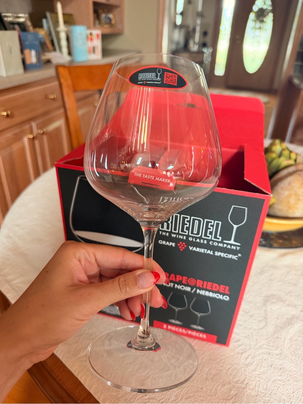 Riedel wine glasses